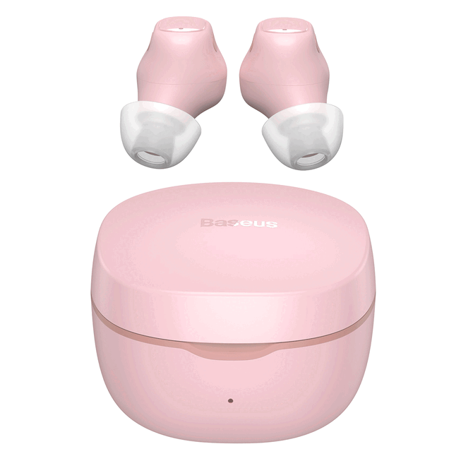 Baseus Encok WM01 Bluetooth 5.3 In-Ear-Kopfhörer rosa