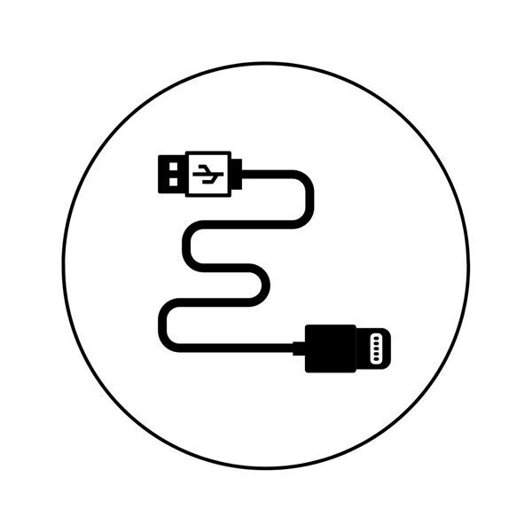 Kabel USB-A auf Lightning