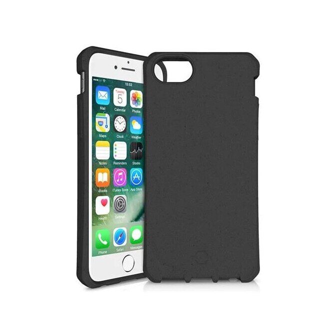 Eco Bio Hülle iPhone 6 / 6s / 7 / 8 / SE (2020/2022) schwarz