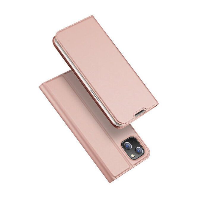 Dux Ducis Skin Flip Cover Hülle iPhone 14 Plus rosa