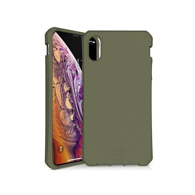 ITSKINS Eco Bio Hülle iPhone X / XS grün