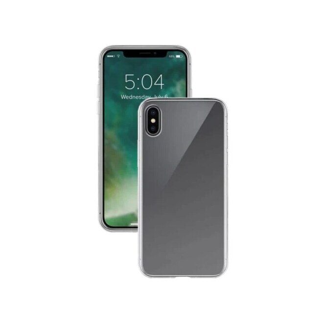 XQISIT FLEX CASE Hülle iPhone X / XS transparent