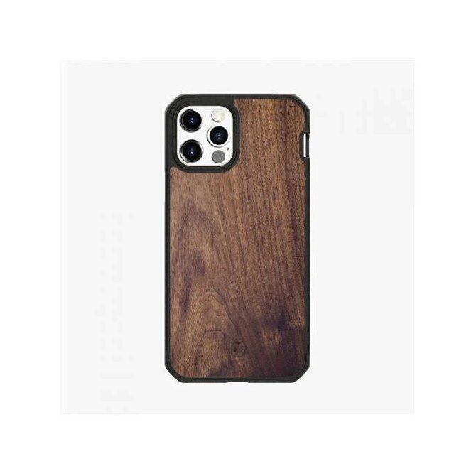 ITSKINS FERONIABIO TIMBER Eco Bio Hülle iPhone 12 Pro Max braun-schwarz