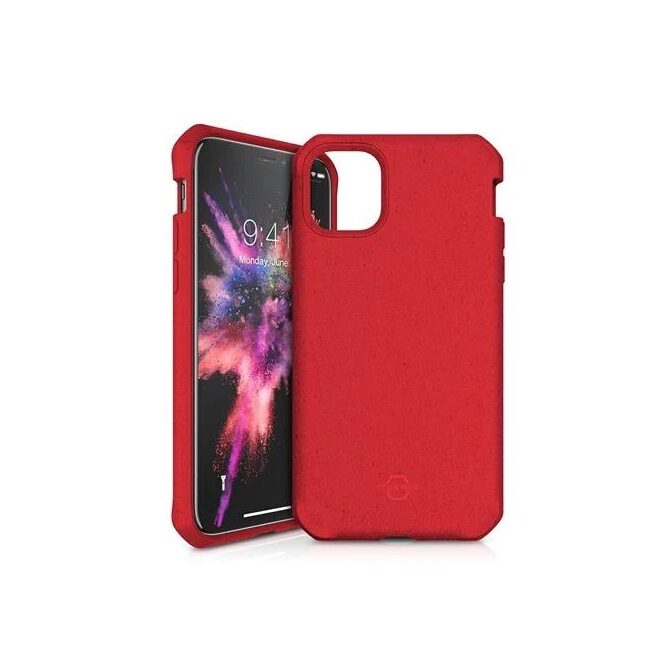 ITSKINS Eco Bio Hülle iPhone 11 Pro Max rot