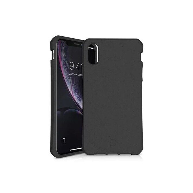 ITSKINS Eco Bio Hülle iPhone XR schwarz