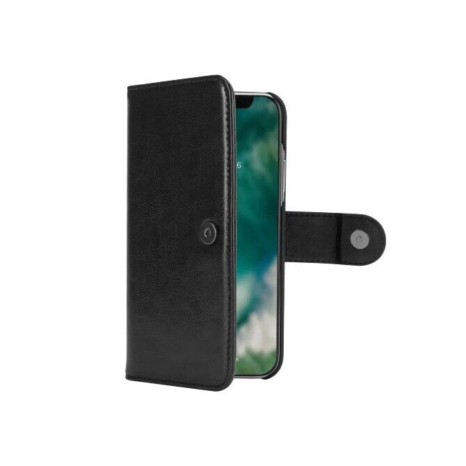 XQISIT WALLET CASE EMAN Hülle iPhone X / XS schwarz