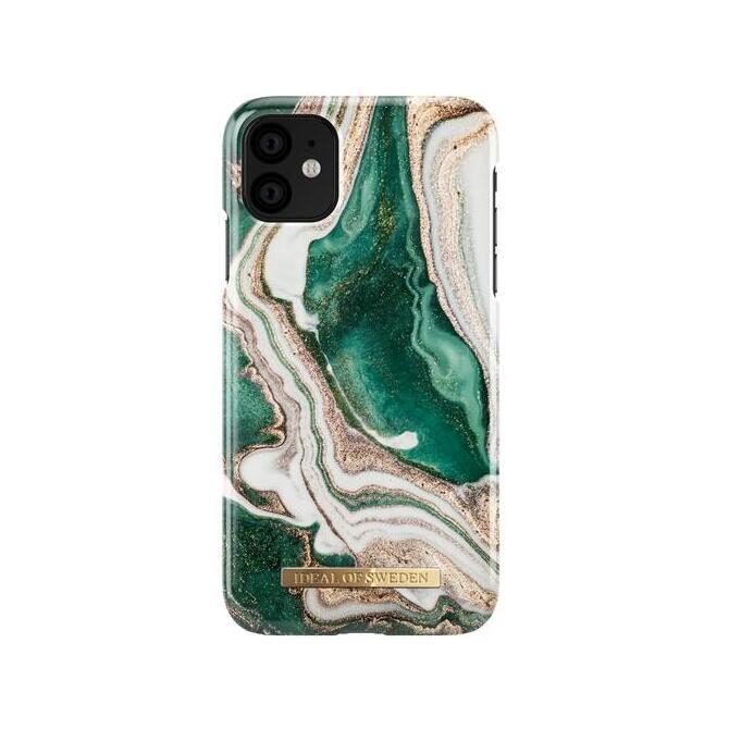 iDeal of Sweden GOLDEN JADE MARBLE Hülle iPhone XR / 11