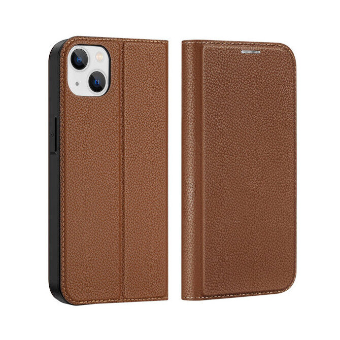 Dux Ducis Skin X2 Hülle iPhone 14 Plus braun