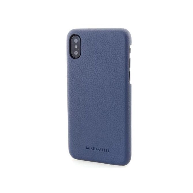 MiKE GALELi LENNY Echtleder Hülle iPhone XR nightblue