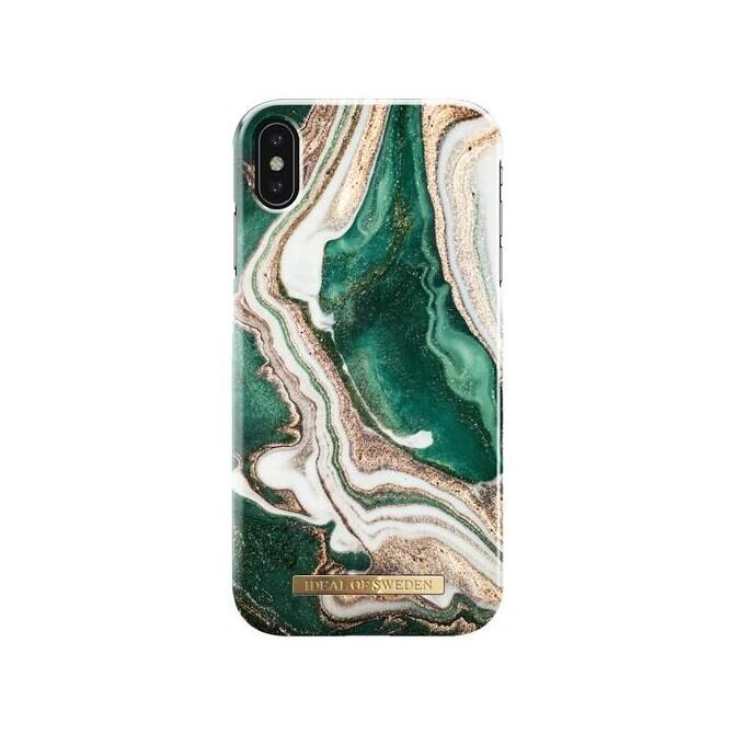 iDeal of Sweden GOLDEN JADE MARBLE Hülle iPhone XS Max