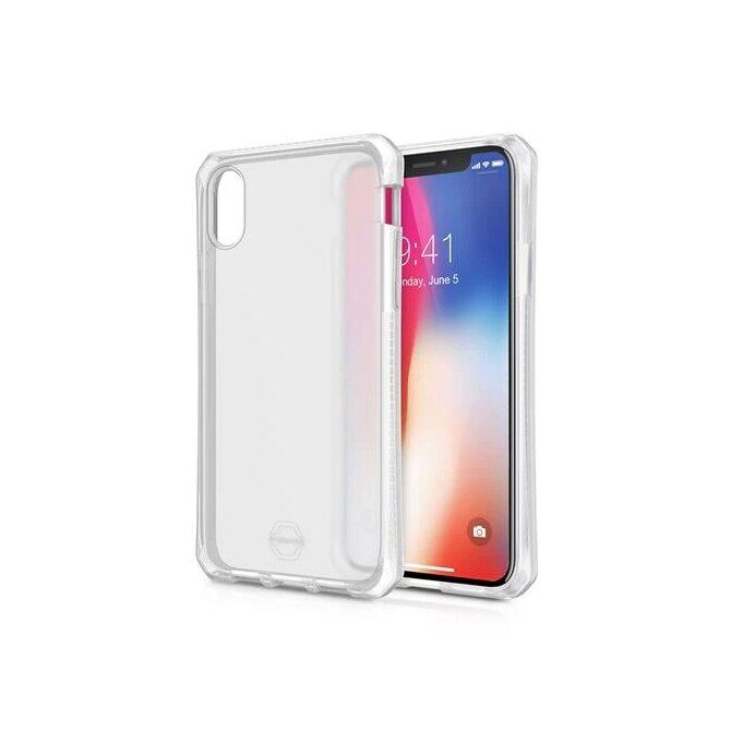 ITSKINS ANTISHOCK GEL CASE Hülle iPhone X / XS transparent frost