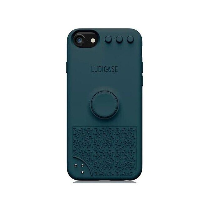 LUDICASE Anti-Stress Hülle iPhone 6 / 6s / 7 / 8 / SE (2020/2022) blaugrün