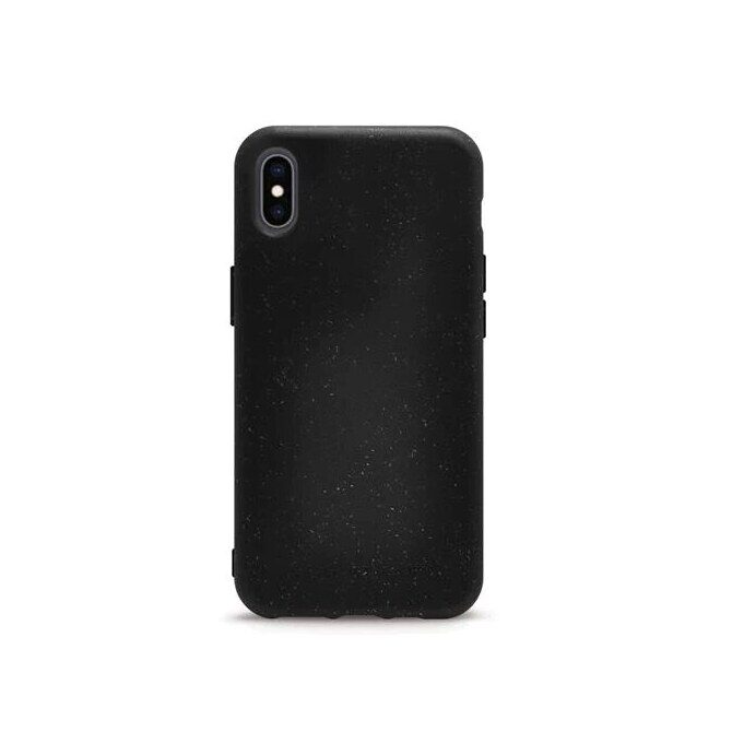 CASE FORTYFOUR NO.100 Eco Bio Hülle iPhone X / XS schwarz