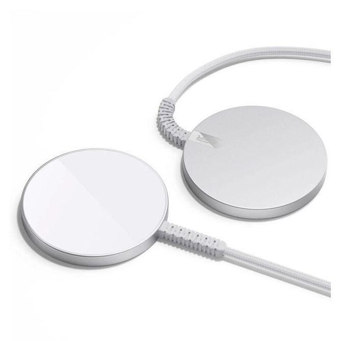 ESR HaloLock Magsafe Mini Wireless Charger silber