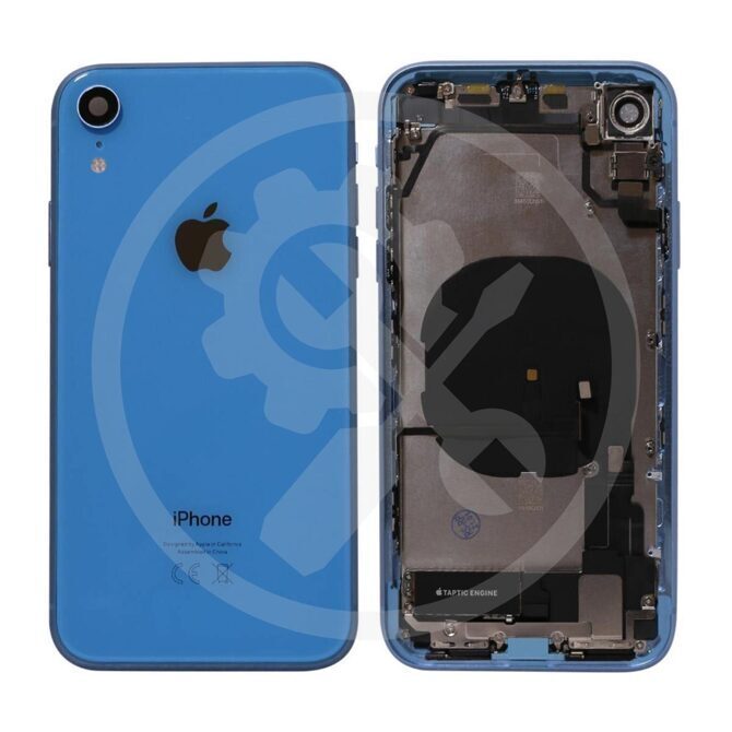 iPhone XR Backcover/Gehäuse (OEM) blau