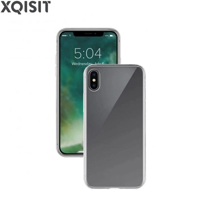 XQISIT FLEX CASE Hülle iPhone XS Max transparent