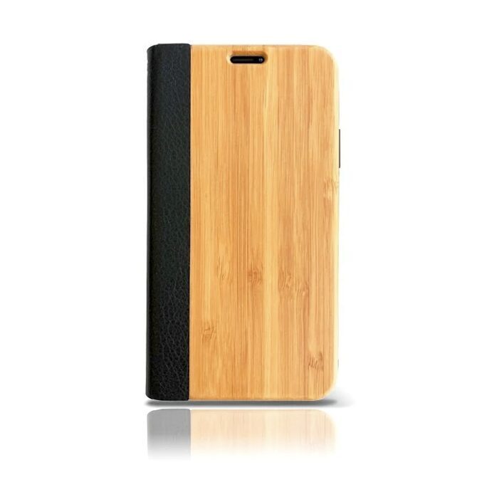 AVENWOOD Flipcase Holz Hülle iPhone 12 Pro Max