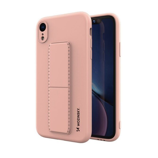 Wozinsky Kickstand Hülle iPhone XR rosa