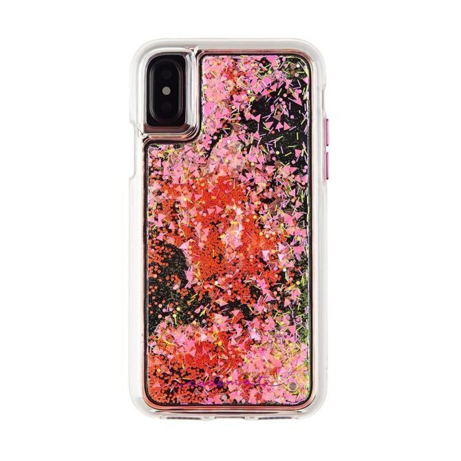 CASE MATE Waterfall Glow pink Hülle iPhone X / XS