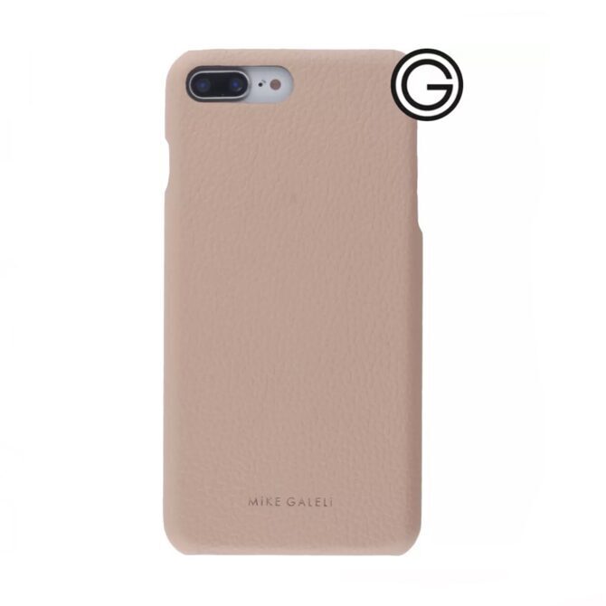 MiKE GALELi LENNY Echtleder Hülle iPhone 7 / 8 / SE (2020/2022) beige