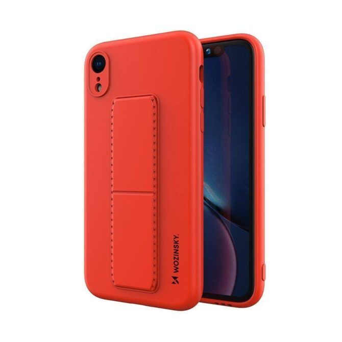 Wozinsky Kickstand Hülle iPhone XR rot