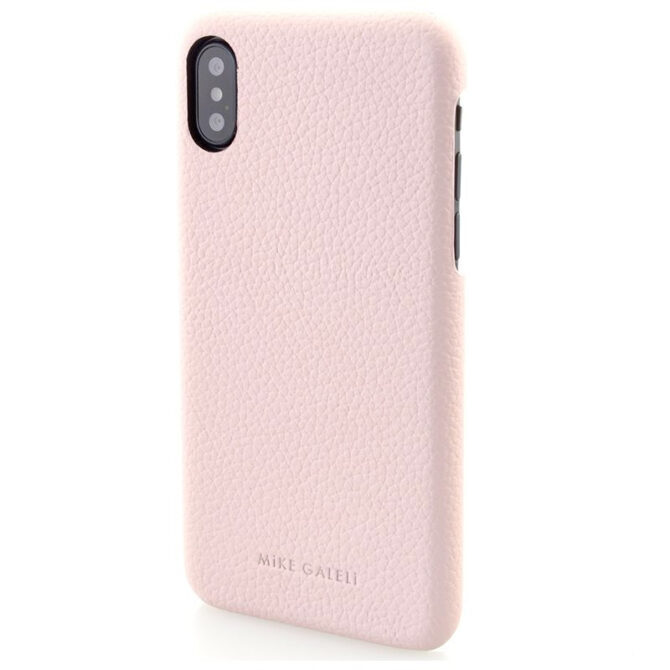 MiKE GALELi LENNY Echtleder Hülle iPhone XR rosa