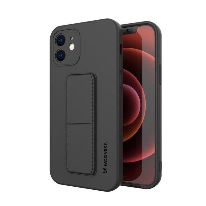 Wozinsky Kickstand Hülle iPhone XS Max schwarz