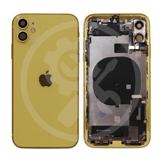 iPhone 11 Backcover/Gehäuse (OEM) gelb