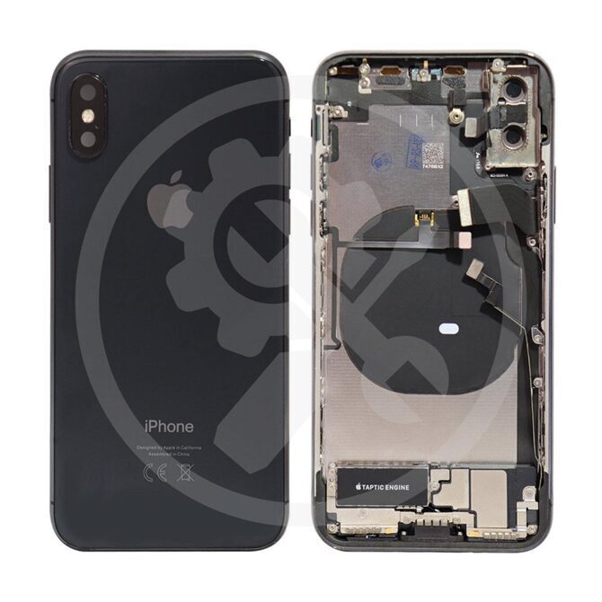 iPhone X Backcover/Gehäuse (OEM) space grau