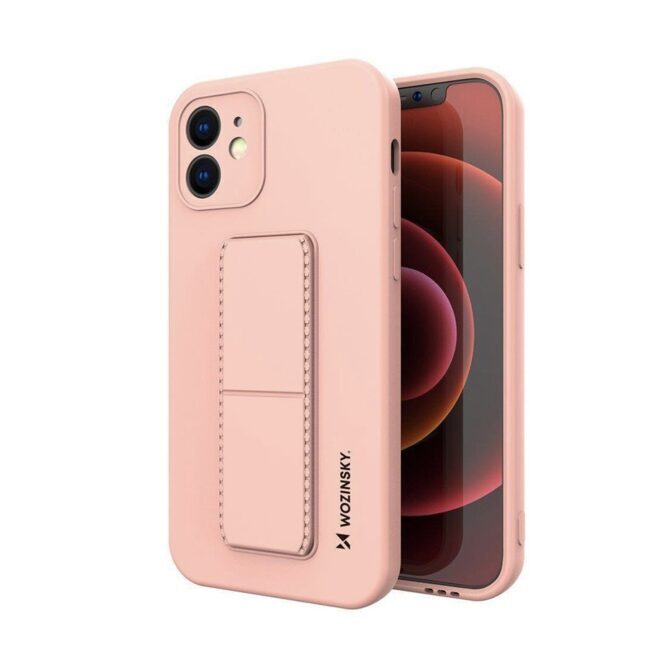 Wozinsky Kickstand Hülle iPhone XS Max rosa