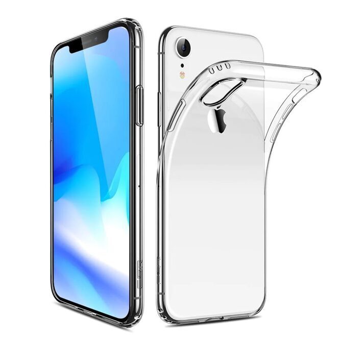 Silikon Case Hülle iPhone XR transparent