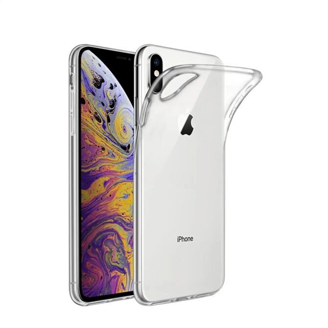 Ultra Thin Anti-Gelb Silikon Hülle iPhone XS Max transparent