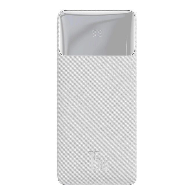 Baseus Bipow 15W Powerbank 30'000mAh weiss