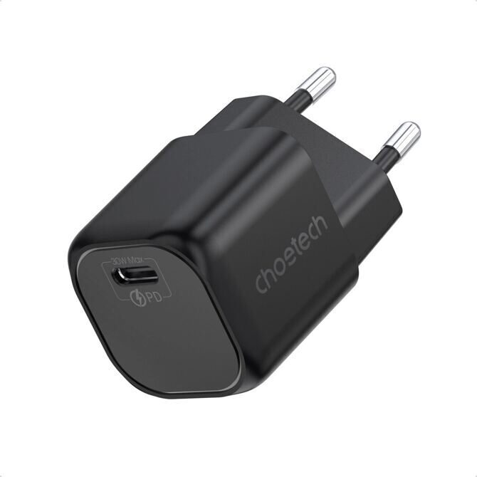 Choetech GaN 30W USB-C Power Adapter schwarz