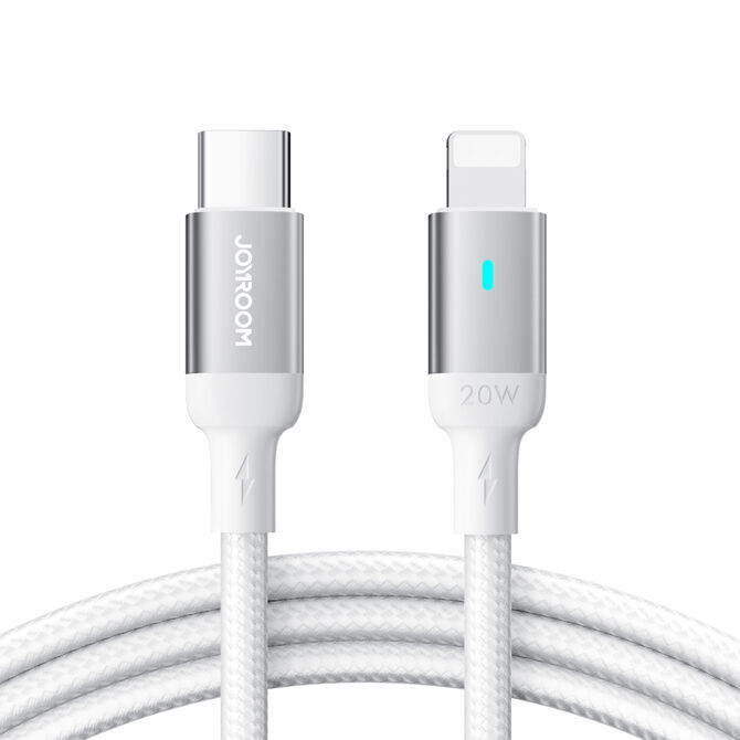 Joyroom Ladekabel 20W USB-C auf Lightning 1.2m weiss