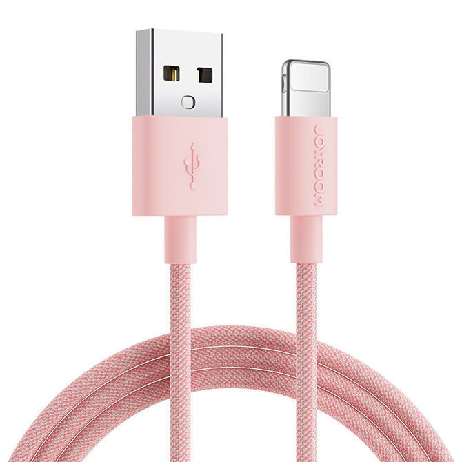 Joyroom Ladekabel USB-A auf Lightning 1m rosa