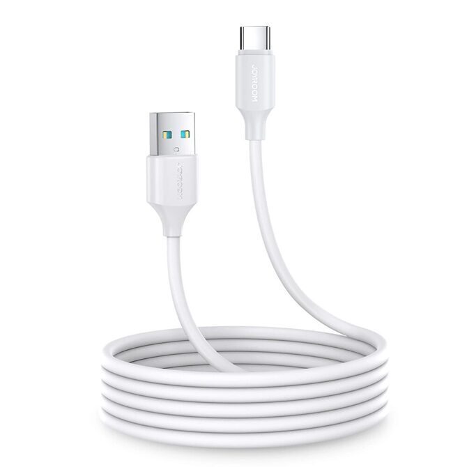 Joyroom Ladekabel 3A USB-A auf USB-C 2m weiss