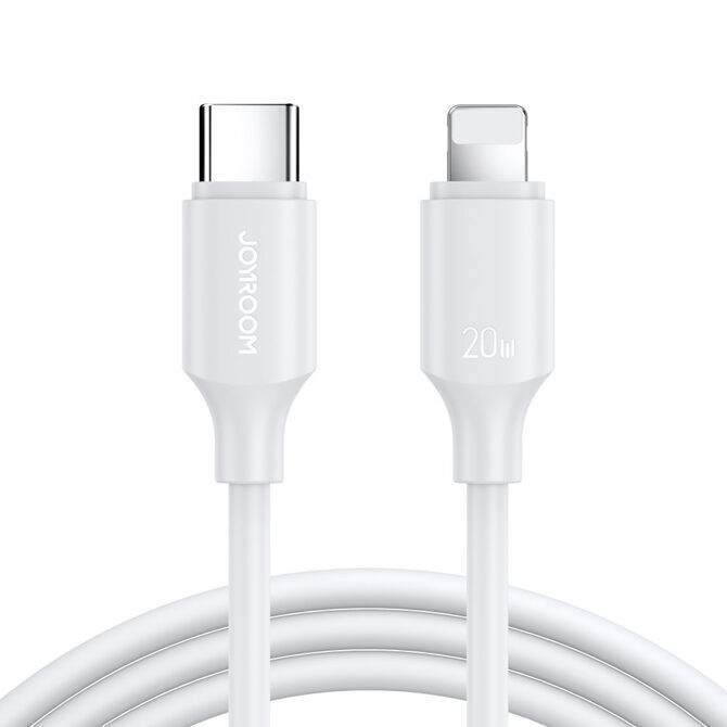 Joyroom Ladekabel 20W USB-C auf Lightning 1m weiss