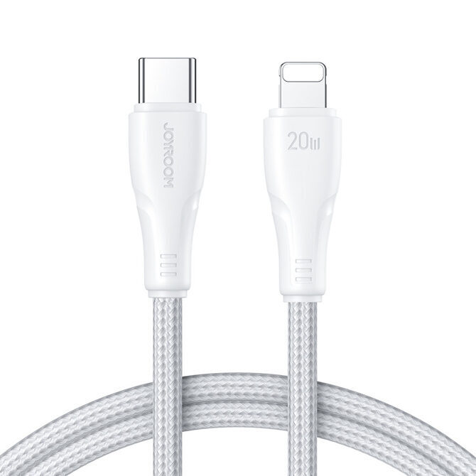 Joyroom Ladekabel 20W USB-C auf Lightning 2m weiss