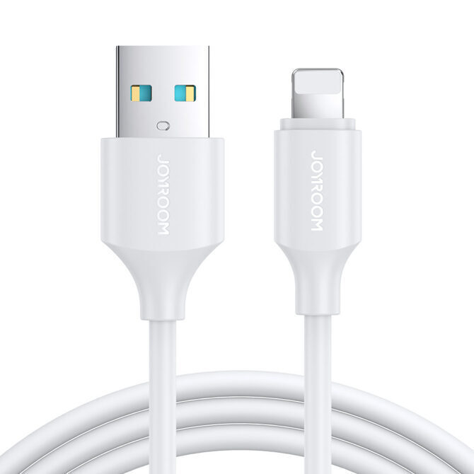 Joyroom Ladekabel USB-A auf Lightning 2m weiss