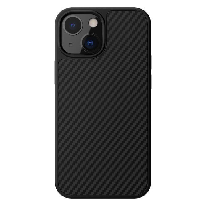 Nillkin Synthetic Fiber Hülle iPhone 13 schwarz