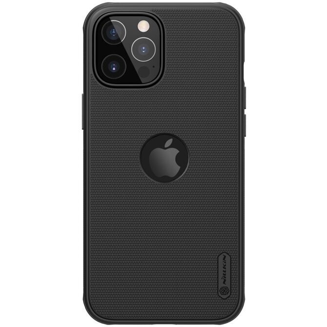 Nillkin Super Frosted Shield Pro Hülle iPhone 12 Pro Max schwarz