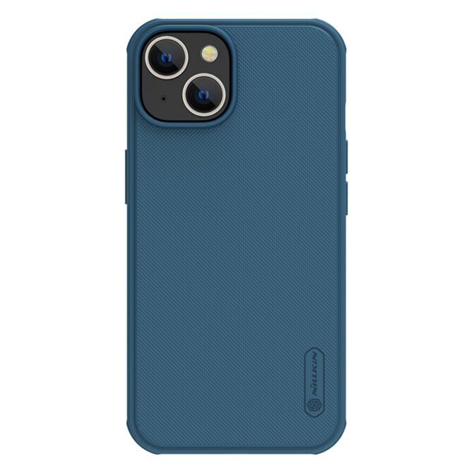 Nillkin Super Frosted Shield Pro Hülle iPhone 14 blau