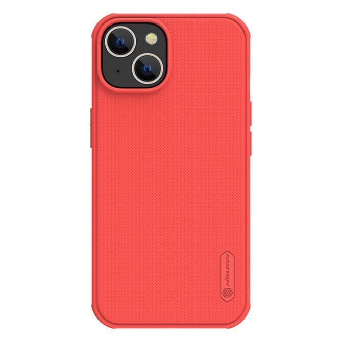 Nillkin Super Frosted Shield Pro Hülle iPhone 14 Plus rot