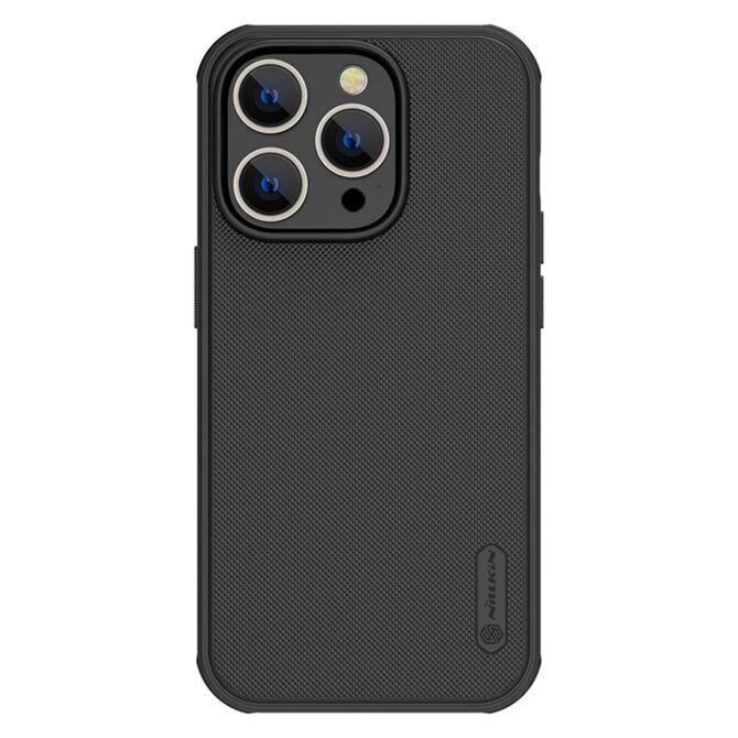 Nillkin Super Frosted Shield Pro Hülle iPhone 14 Pro schwarz