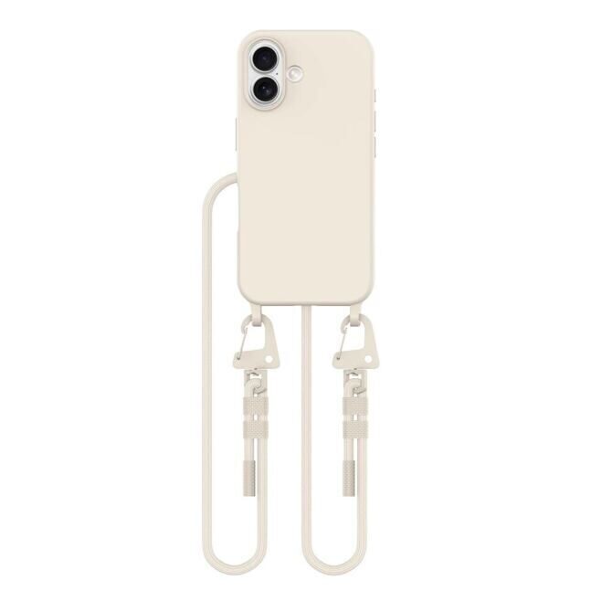 Tech-Protect MagNecklace MagSafe Hülle iPhone 16 beige