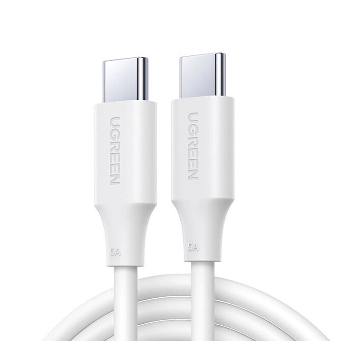 Ugreen Ladekabel 100W USB-C auf USB-C 1m weiss