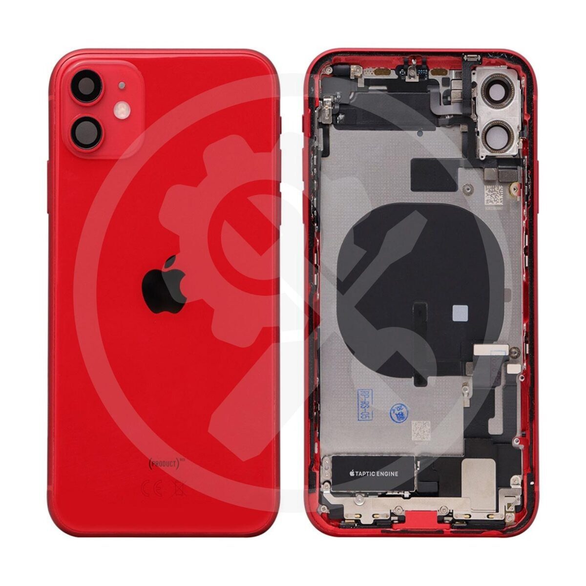 iPhone 11 Backcover/Gehäuse (OEM) rot