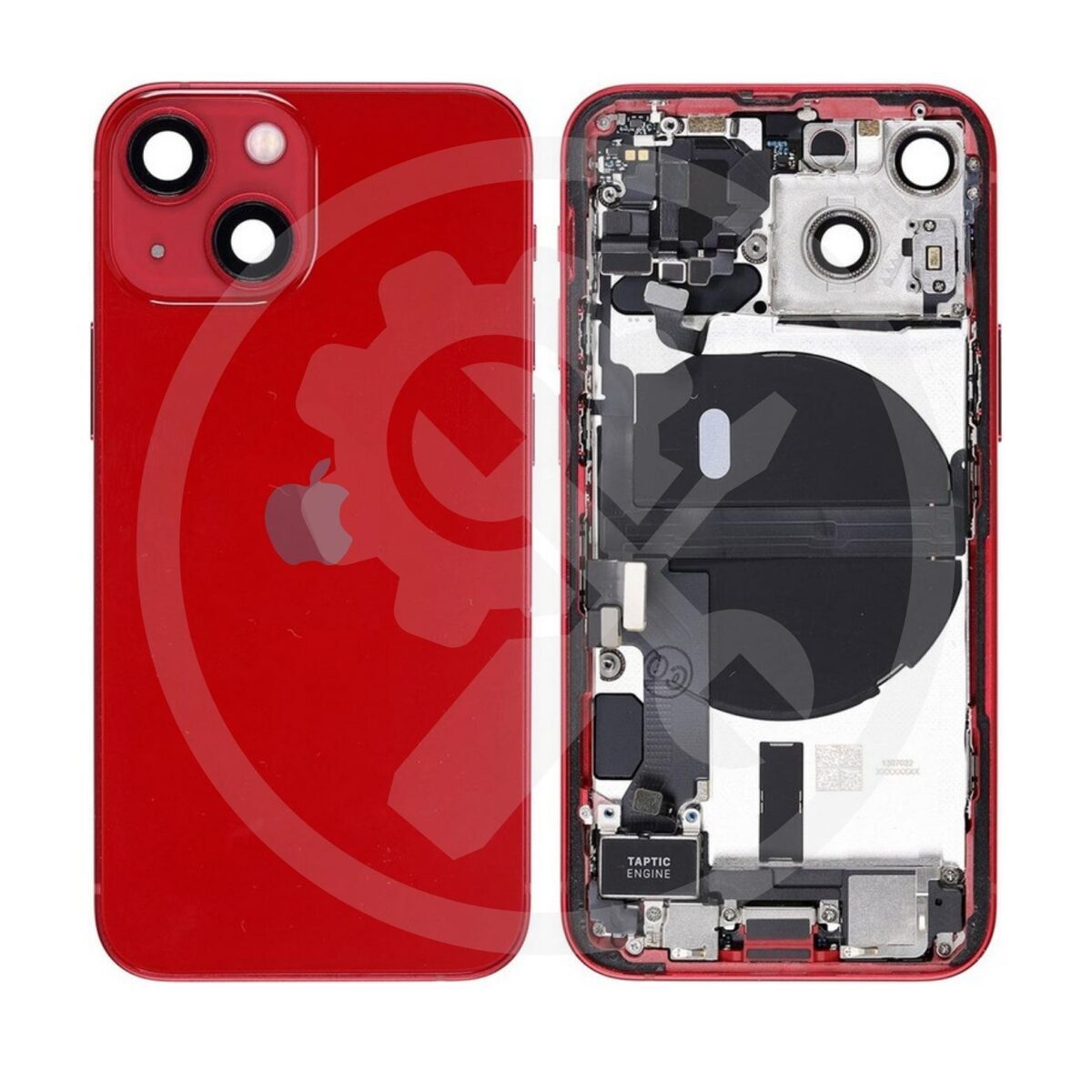 iPhone 13 mini Backcover/Gehäuse (OEM) rot