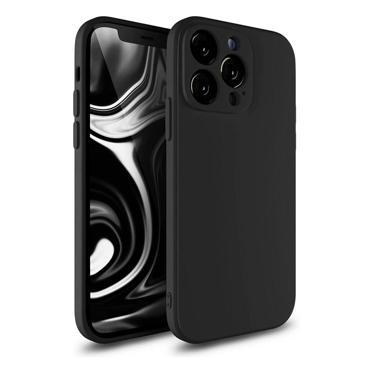 Soft Case Hülle iPhone 13 Pro Max schwarz